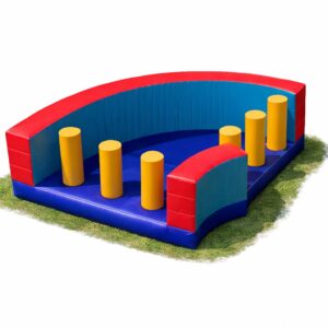 Hindernisbahn 90 Grad Kurve