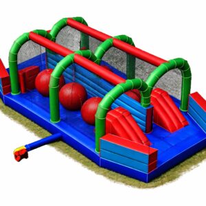 Hindernisbahn Parcours der Bälle