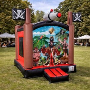 Hüpfburg Pirat