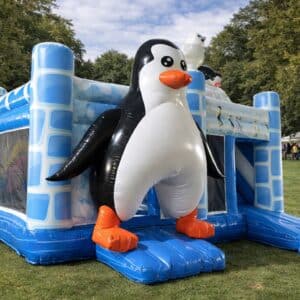 Hüpfburg Pinguin